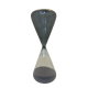 Ampulheta de Vidro Fumê M